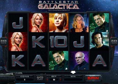 Battlestar Galactica slot machine